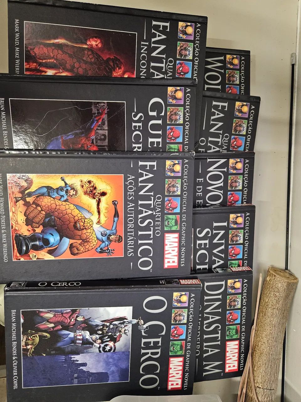 Quadrinhos Marvel Salvat - Capa Preta Graphic Novel