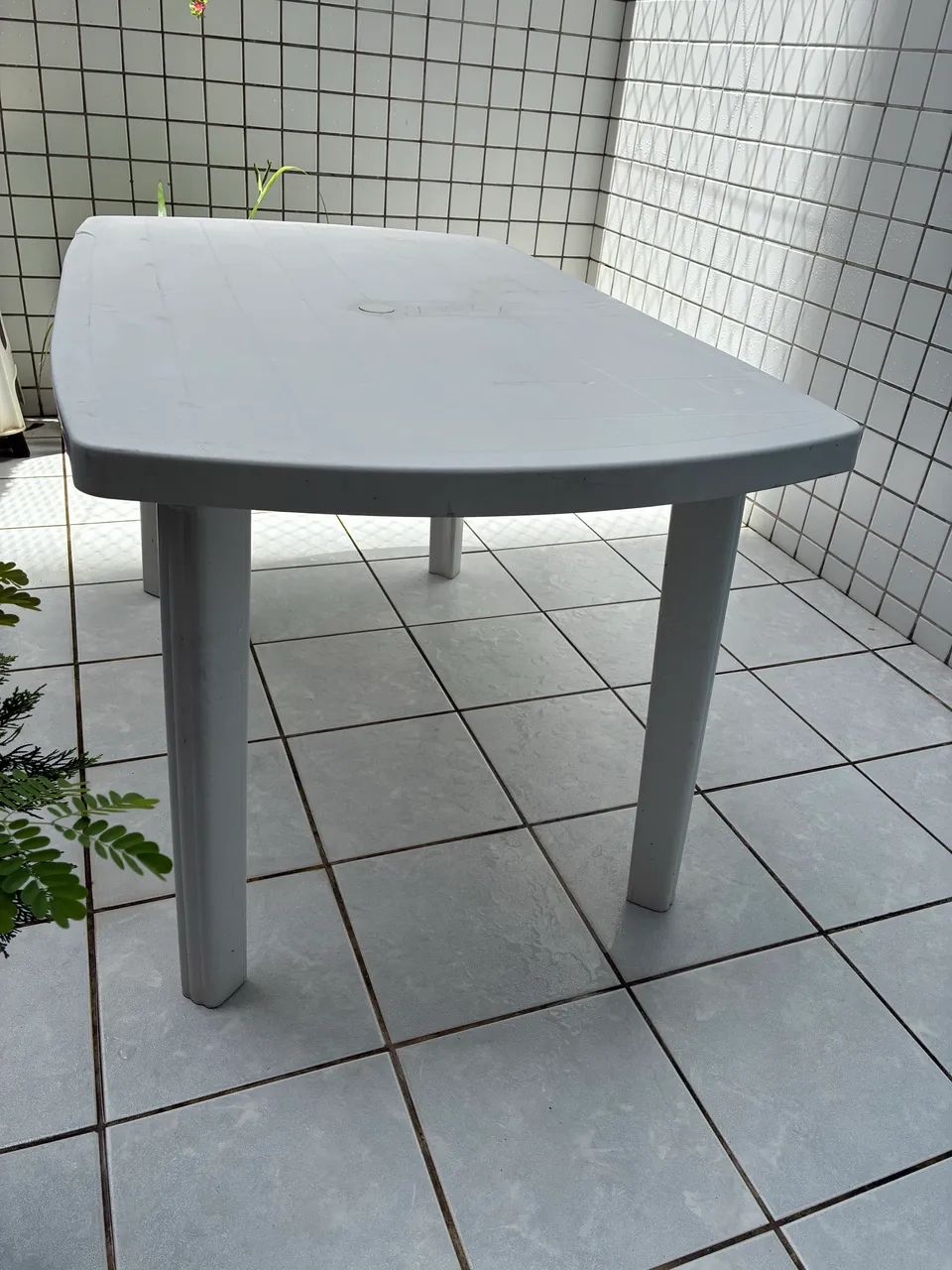 Mesa de plastico