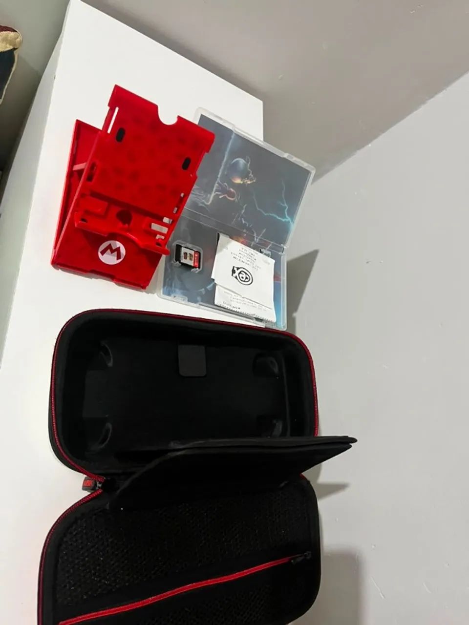  Nintendo Switch V1 completo + Pro Controller + Mario 3D World + Acessórios  - Foto 3