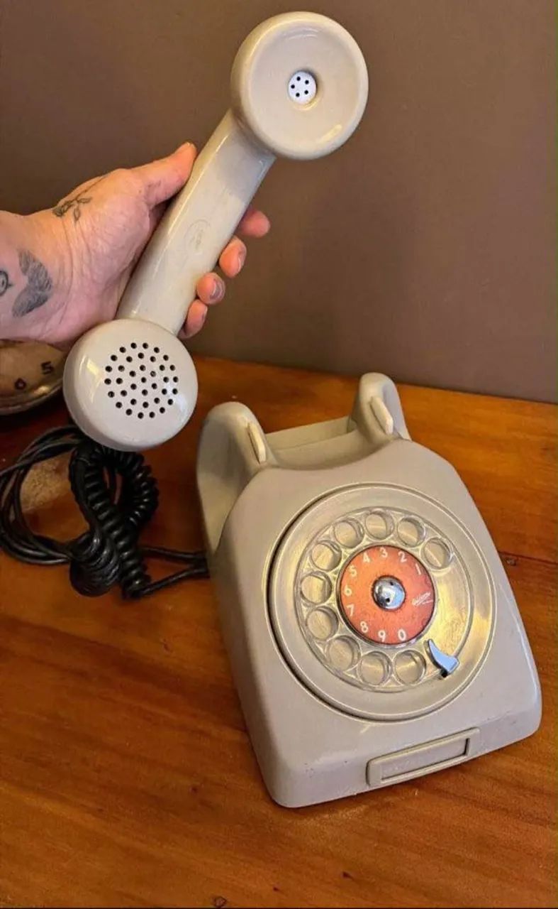 Telefone antigo Retro Ericsson cinza  - Foto 2