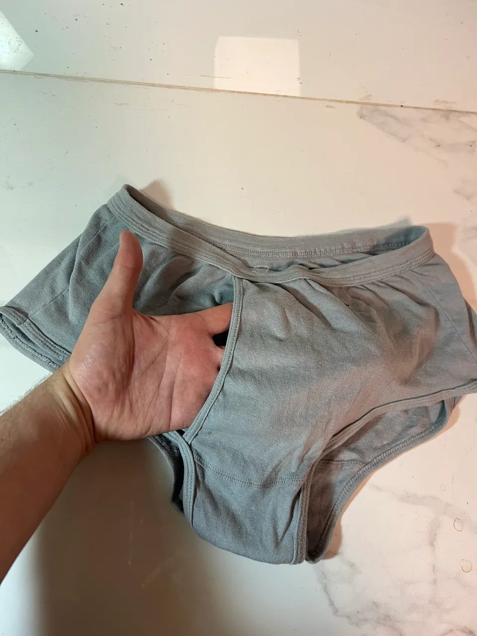 Cueca Zorba com abertura frontal GG 