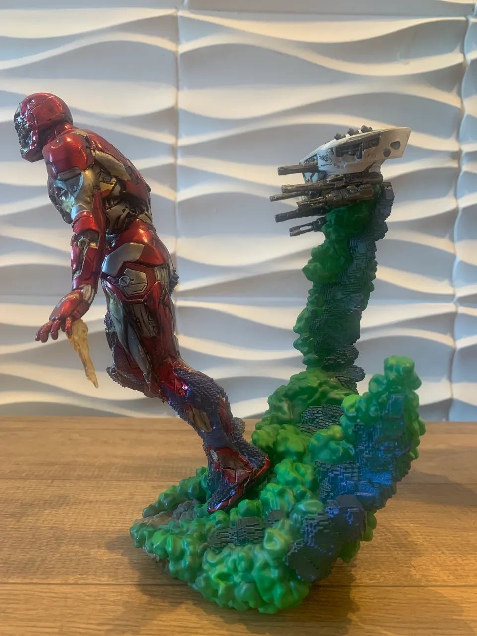 Action Iron Studios  Iron Man vision de Homem Aranha volta pra casa 
