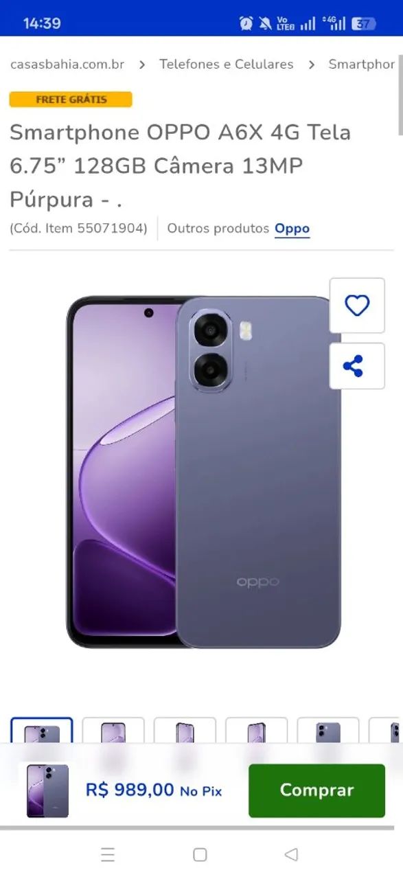 Celular OPPO