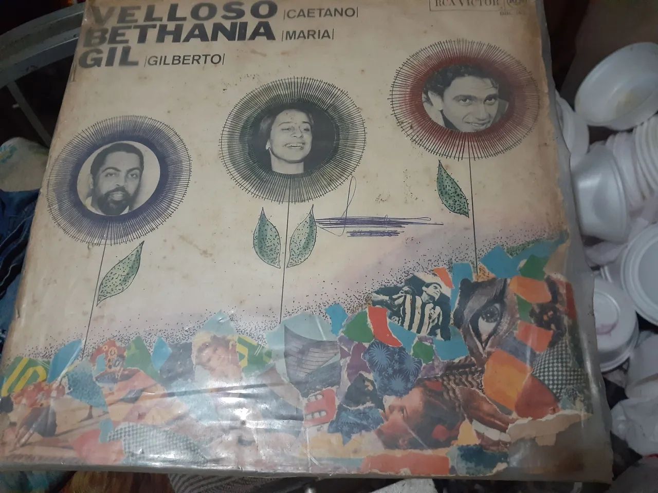 Lp Maria Bethânia,  Caetano veloso e Gilberto Gil  - Foto 2