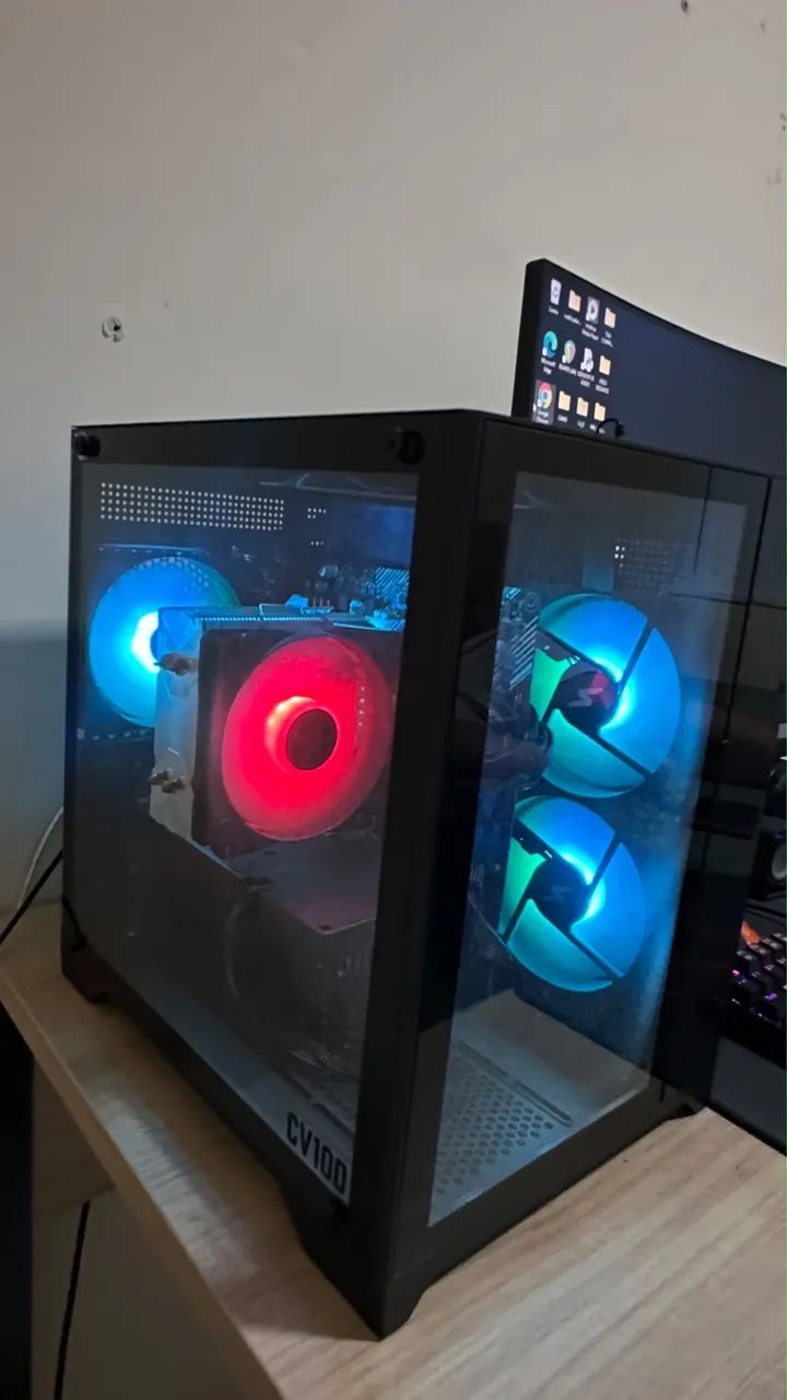 PC GAMER COMPLETO COM APENAS 1 ANO DE USO - Foto 2