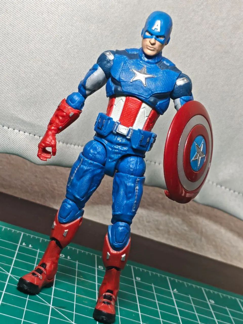 Capitão América Avengers 2012 Marvel Legends  - Foto 2