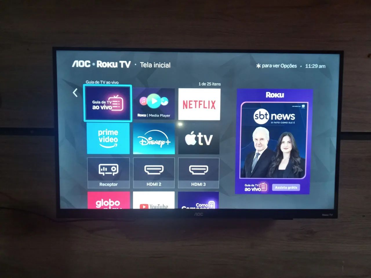 Tv roku 32 polegadas smart 