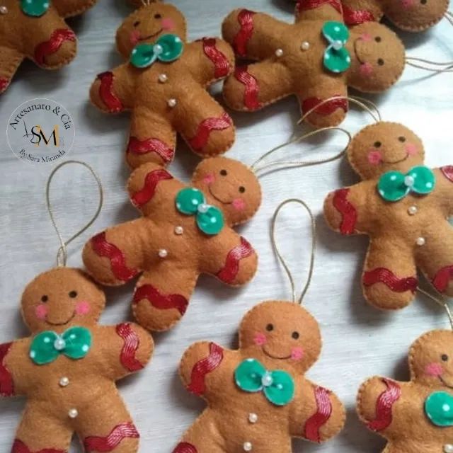 Kit 10 Enfeites - Pingentes para Árvore de Natal - Foto 2
