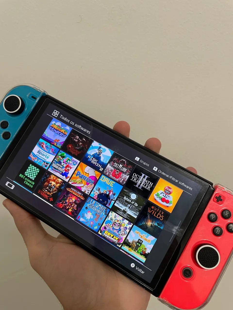 Nintendo Switch OLED Desbloqueado 256gb - Foto 3