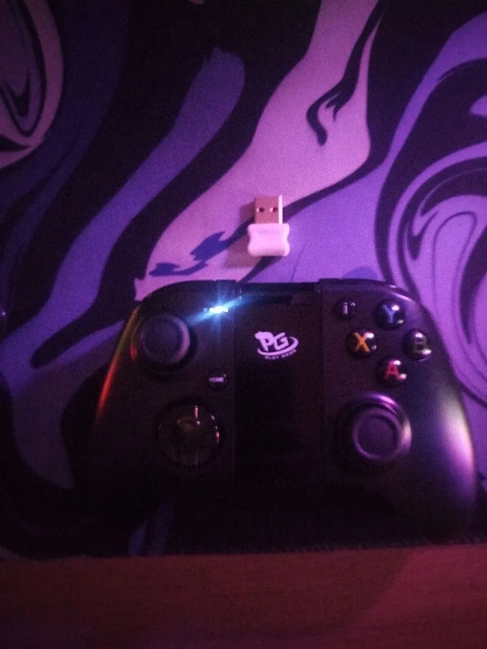 Controle ? com adaptador 
