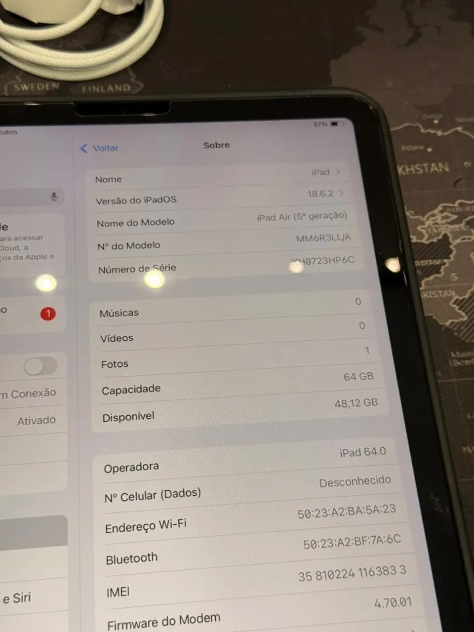 ipad air 5 geracao m1 64gb