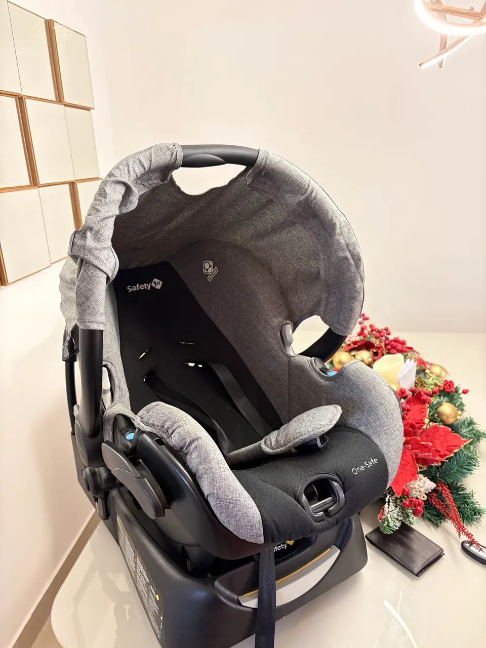 CARRINHO DE BEBÊ + BEBÊ CONFORTO SAFETY 1ST - Foto 5