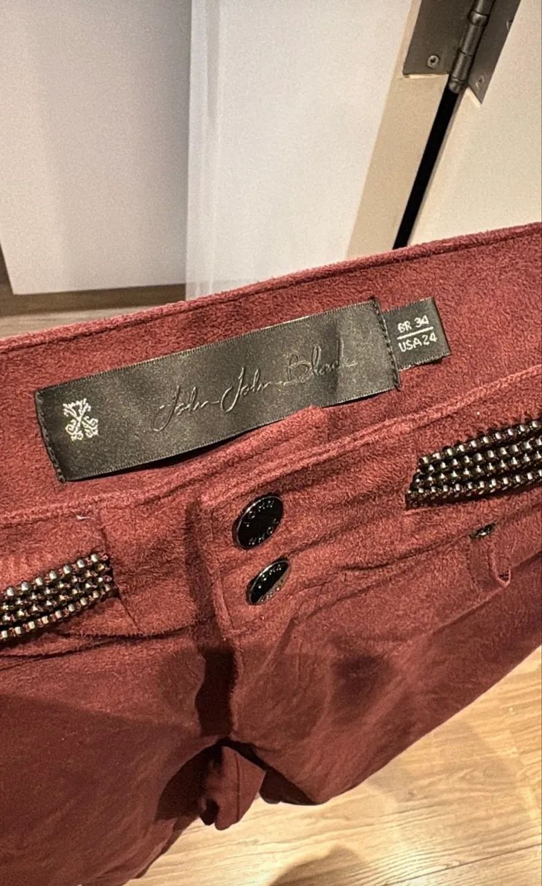 Calça Bordô John John - Foto 3