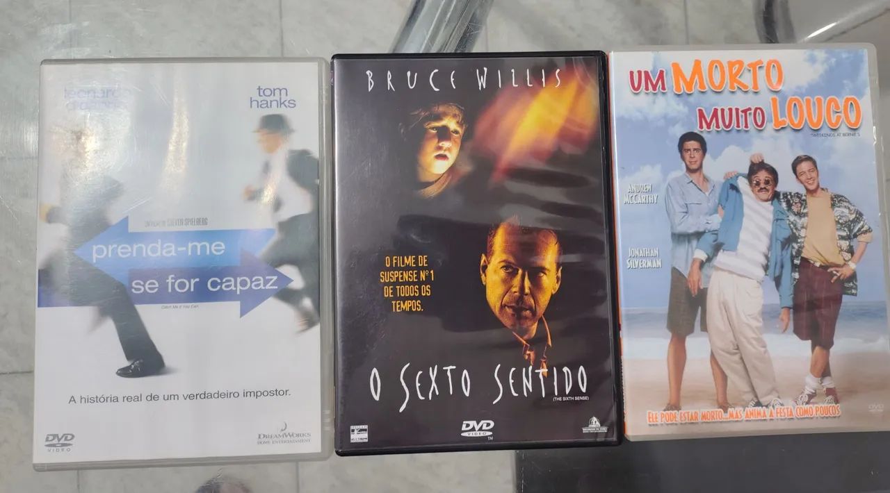 Lote dvds de novos