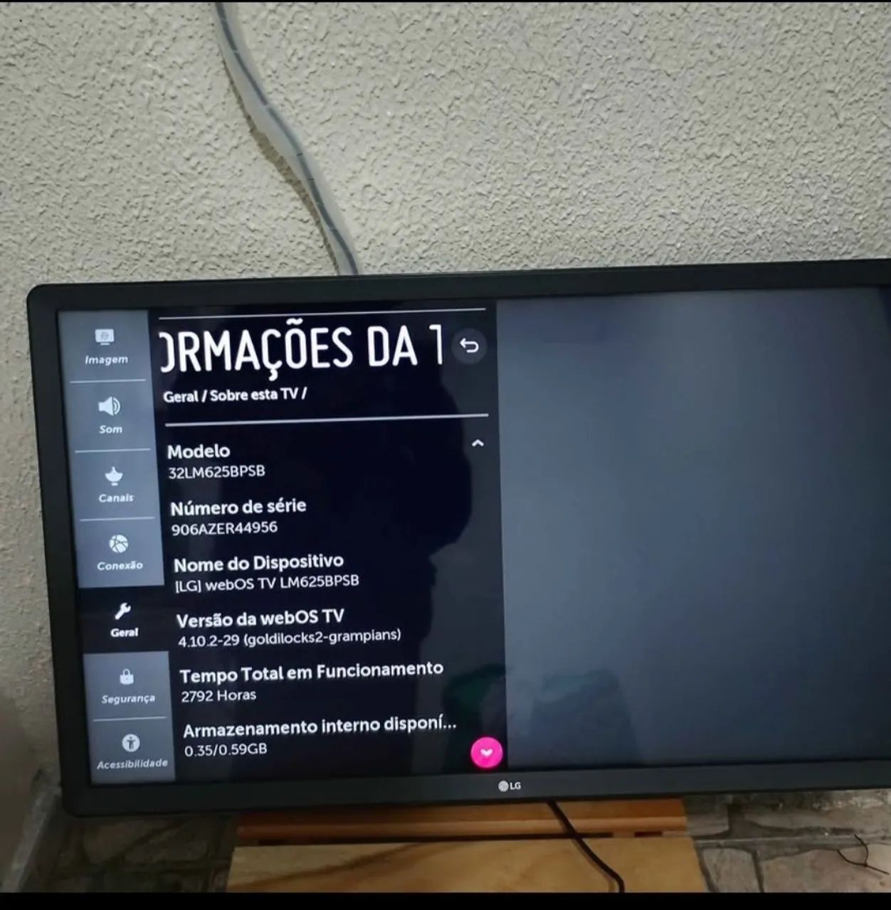 Smart TV LG 32" FULL HD - Foto 2