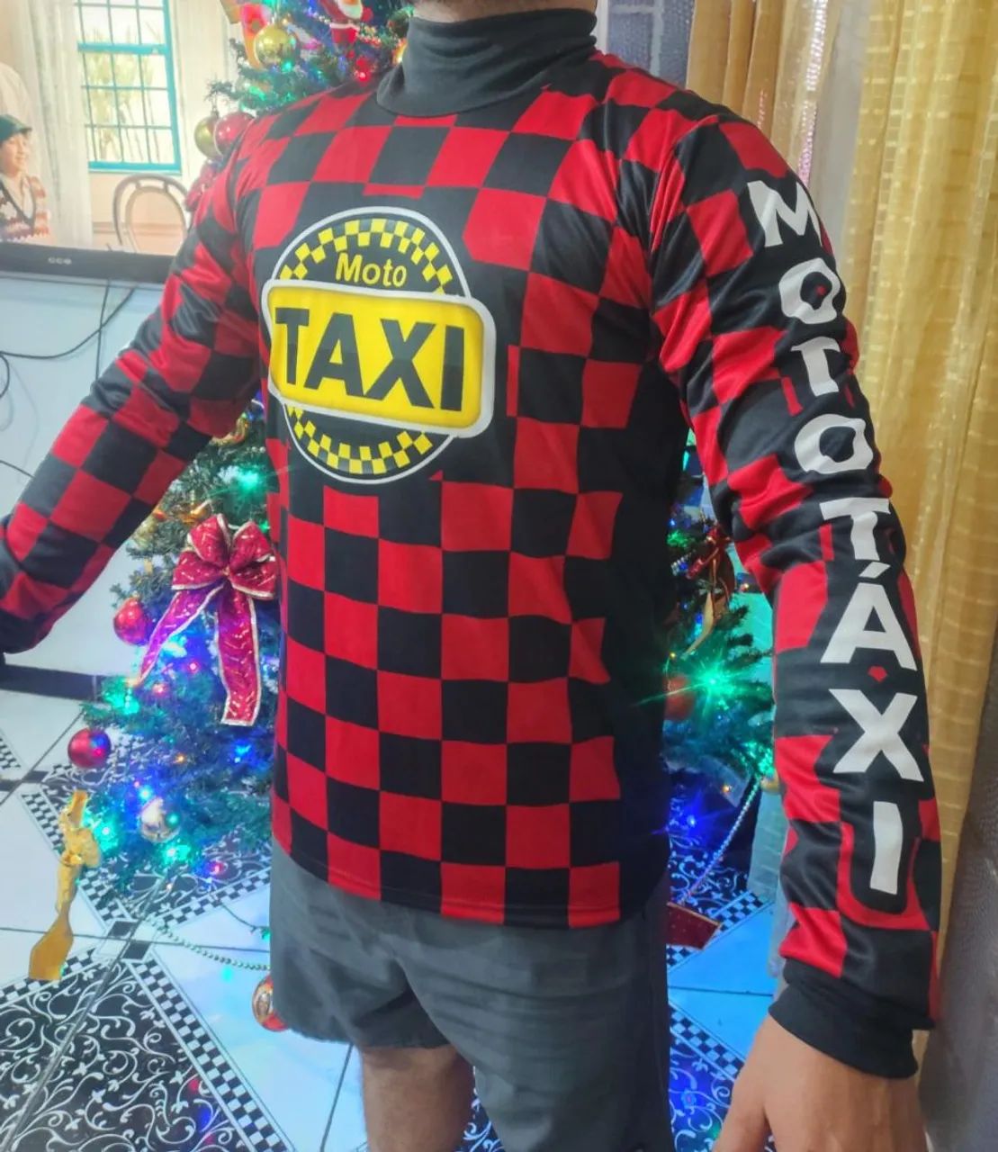 Colete Profissional e Camisa para Moto Táxi e Uber  - Foto 3