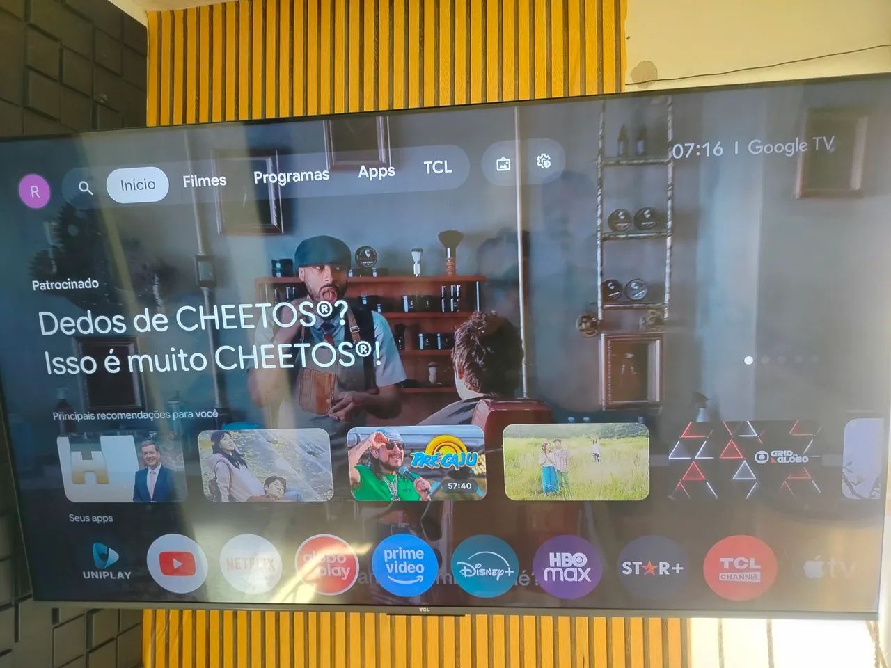 Smartv TCL 65" polegadas  - Foto 3