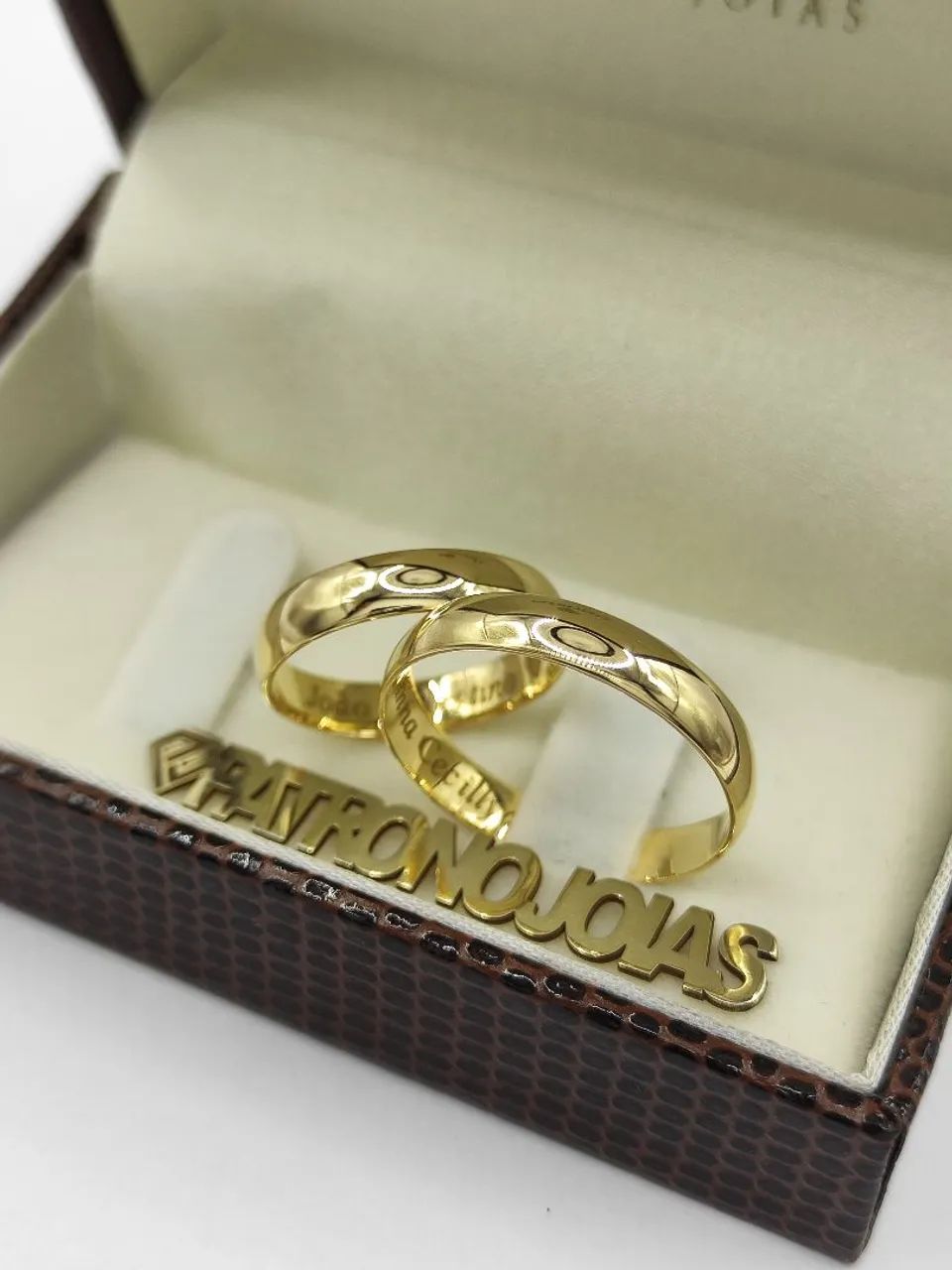 Aliança em Ouro 18k  - Foto 4