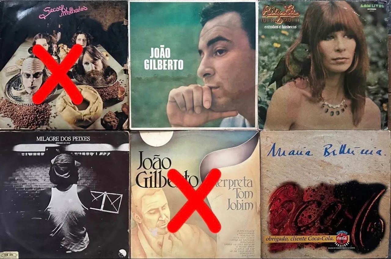 DISCOS DE VINIL | SÉRIE OURO NACIONAL 