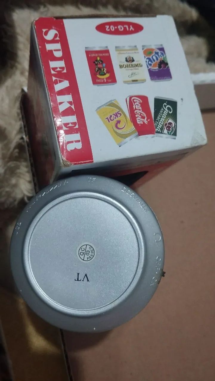 Caixa de som lata refrigerante  - Foto 4