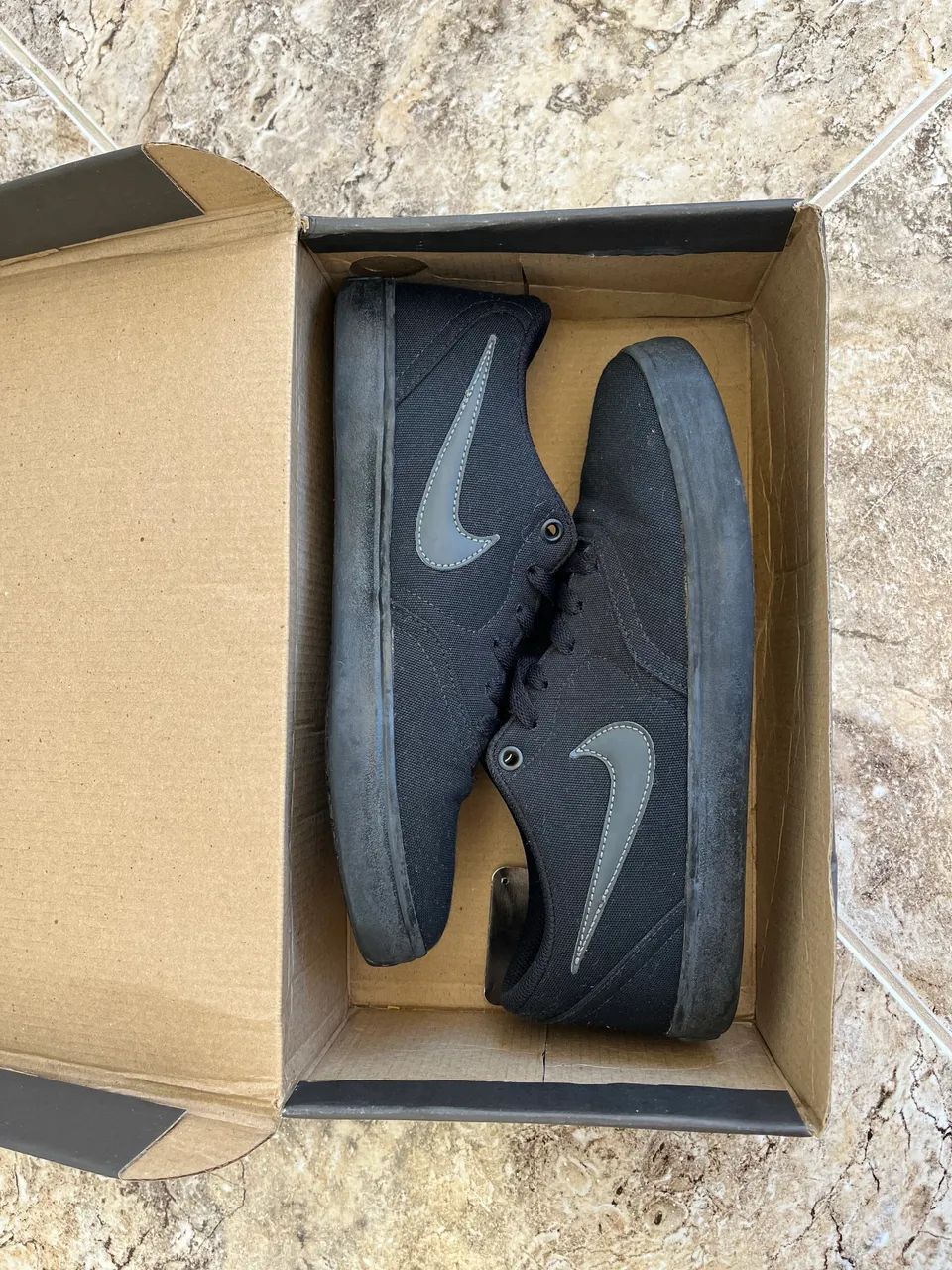 tênis nike sb preto 37 - Foto 3