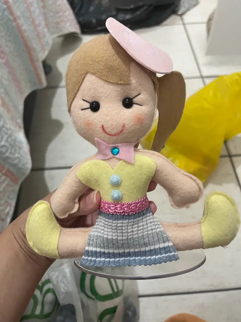 Enfeite para aniversário em feltro  - Foto 2