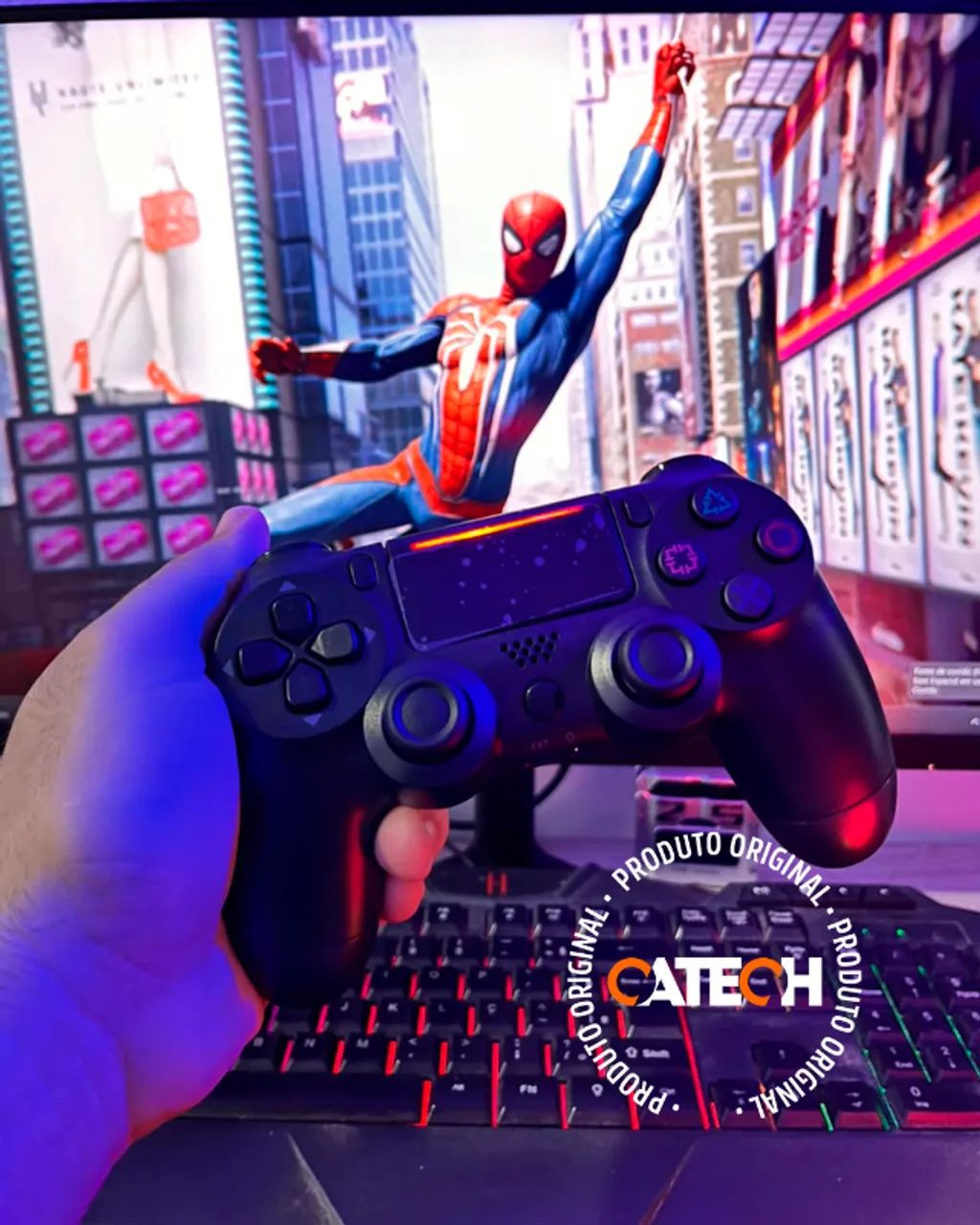 Queima Estoque - Controle Novo PS4/PC - Foto 6