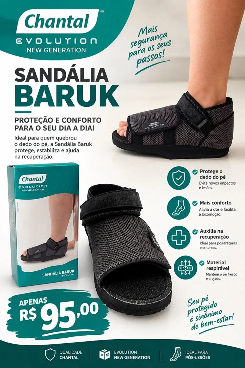 Sandália Baruk Evolution