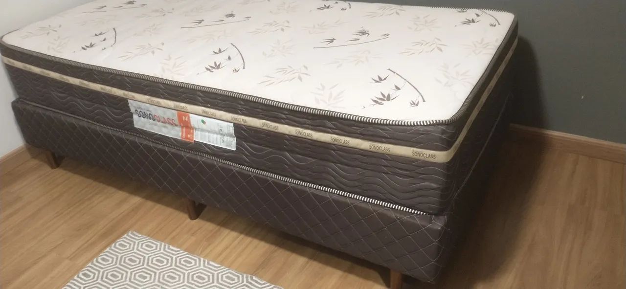 Cama Box - Solteirão - com Colchão  - Foto 5