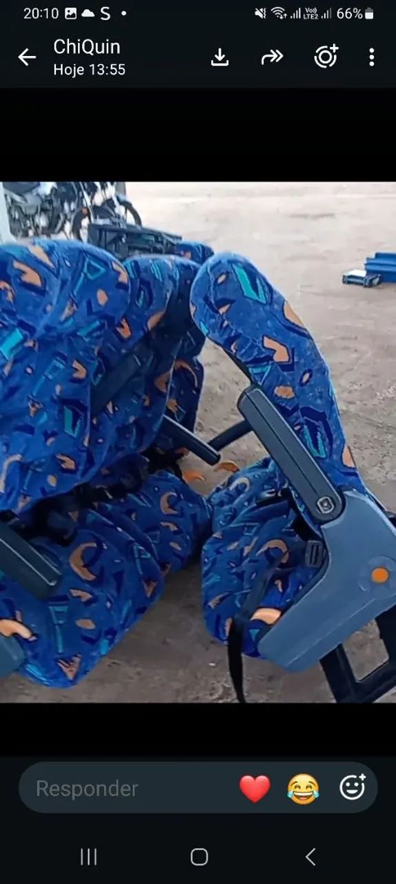 Poltrona de ônibus G6 nova - Foto 2