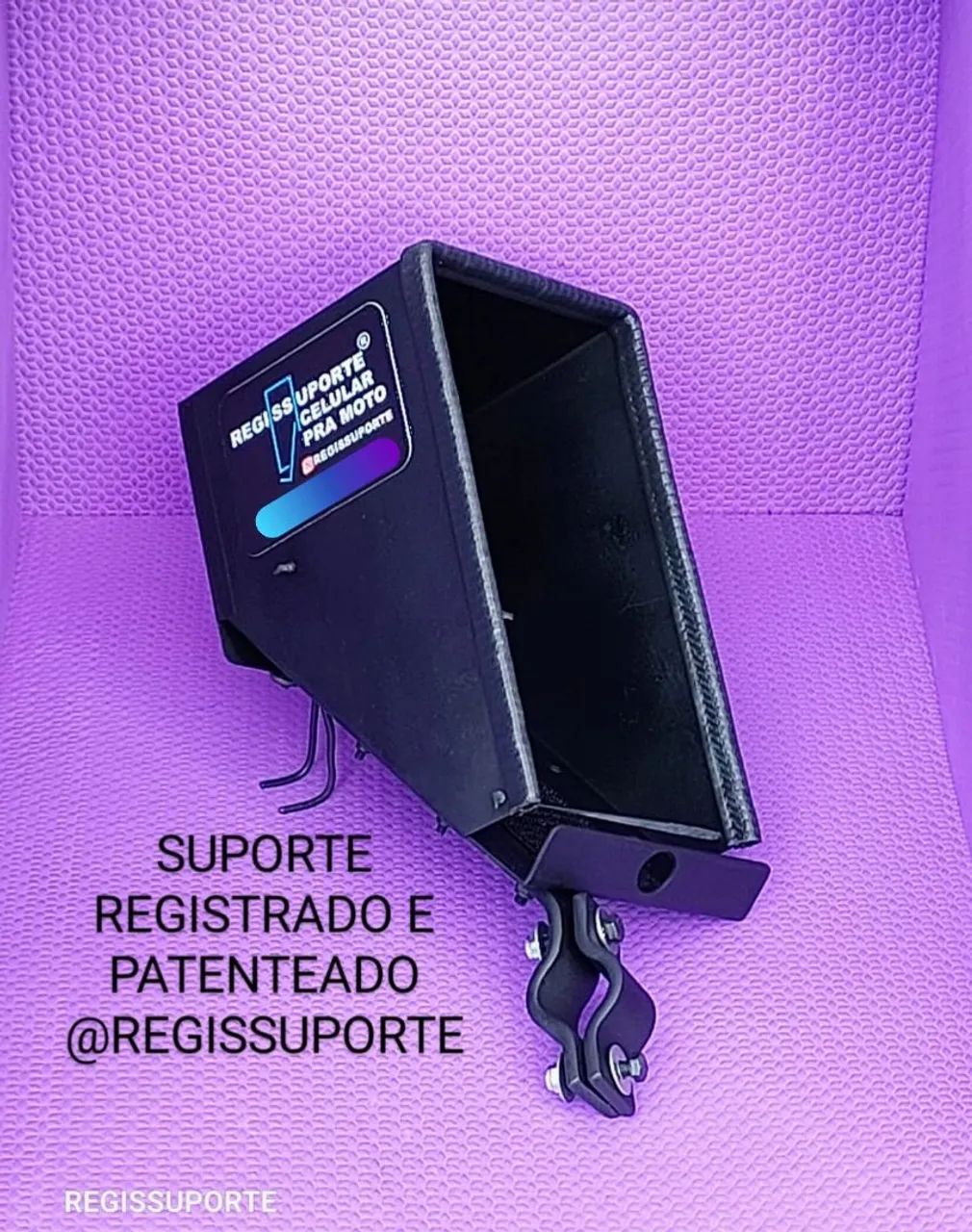 Suporte celular regissuporte, protege seu celular do sol e respingos da chuva.