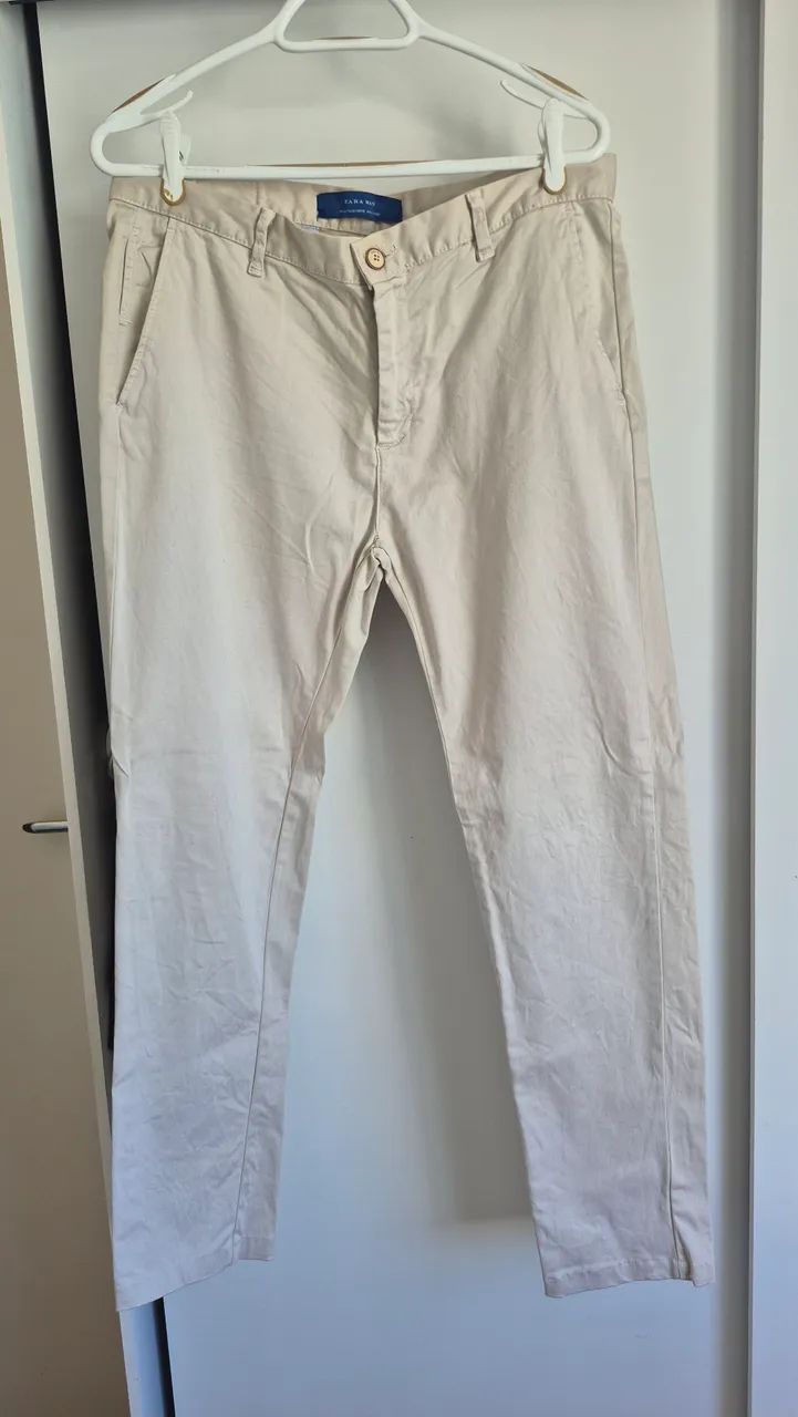 Calça Zara bege