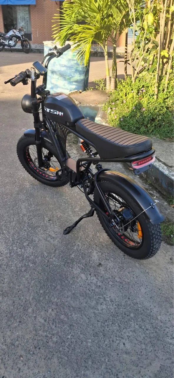 Bicicleta elétrica 800W com bateria de lítio 48v21 AH S3  - Foto 5