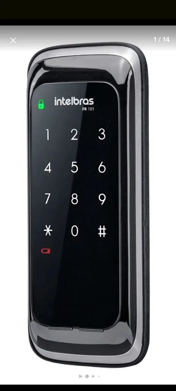 FECHADURA DIGITAL INTELBRAS FR101 - Foto 3