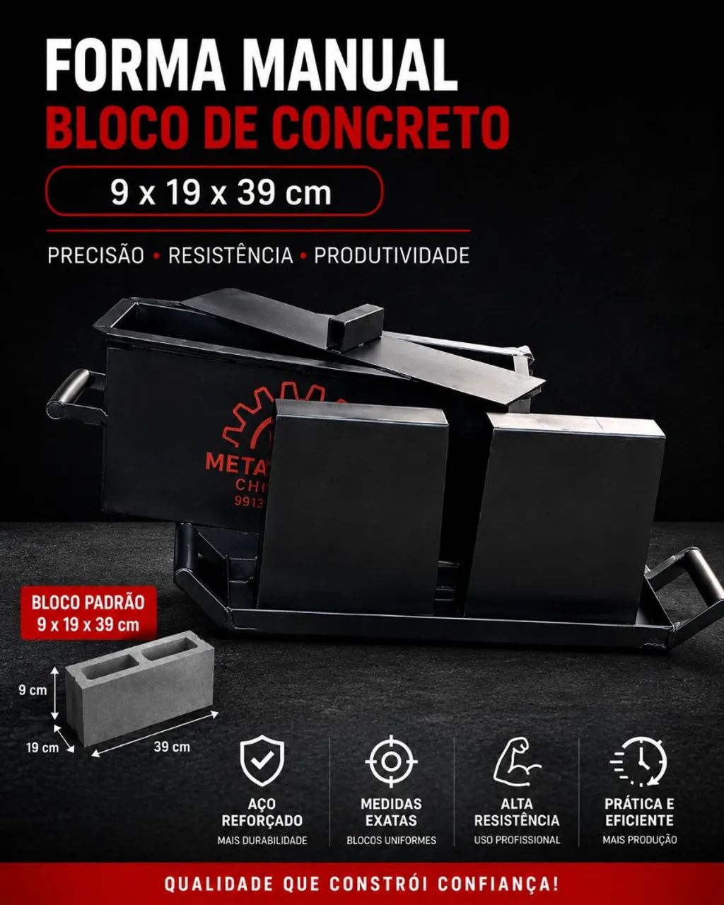 Fôrma de Blocos 