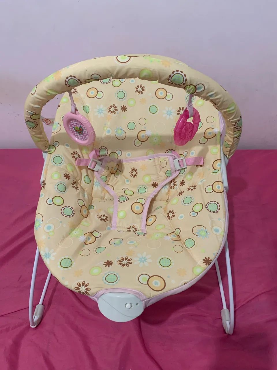 Cadeirinha de descanso para bebê que vibra  - Foto 3