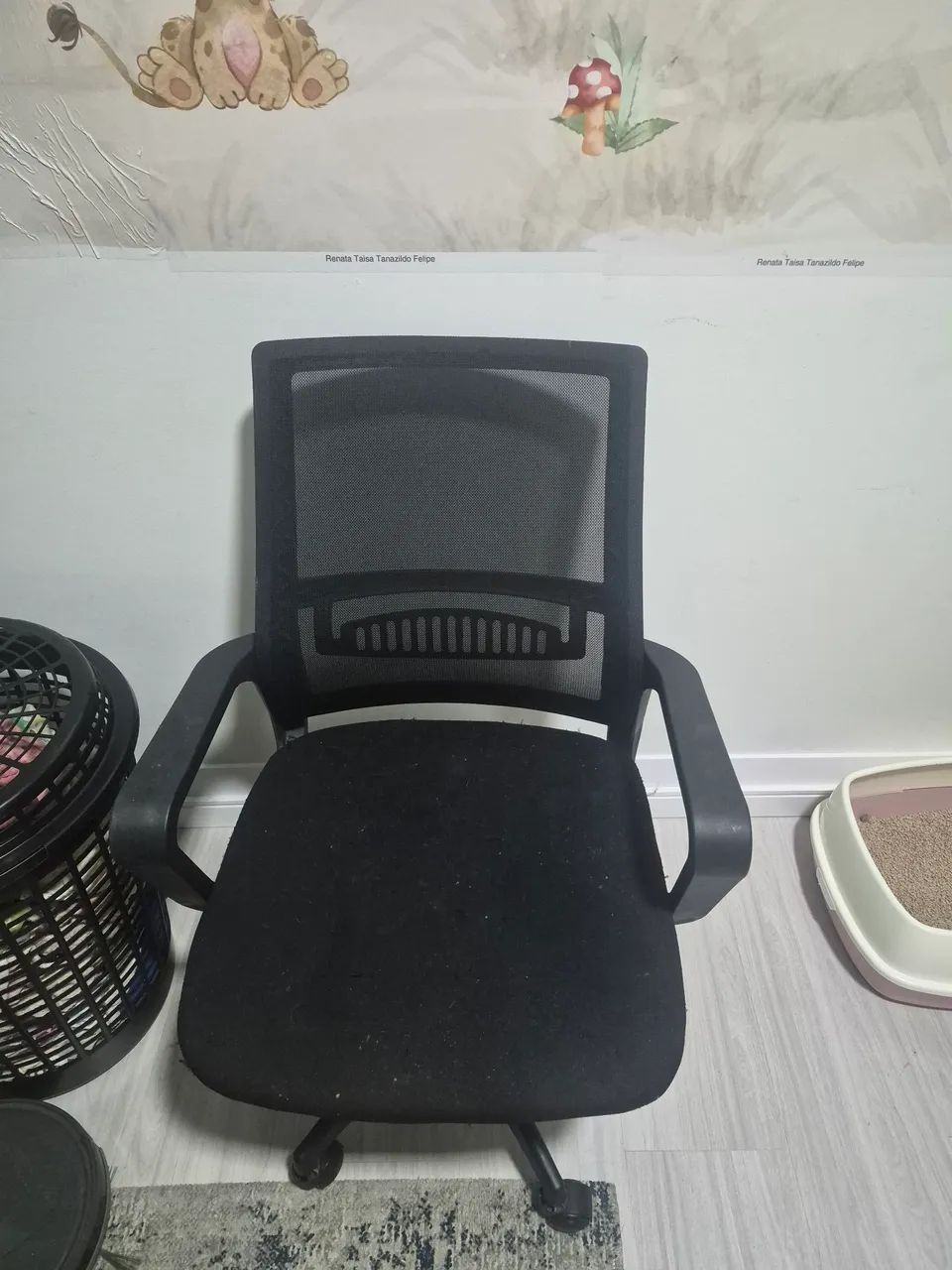 Cadeira escritório giratória