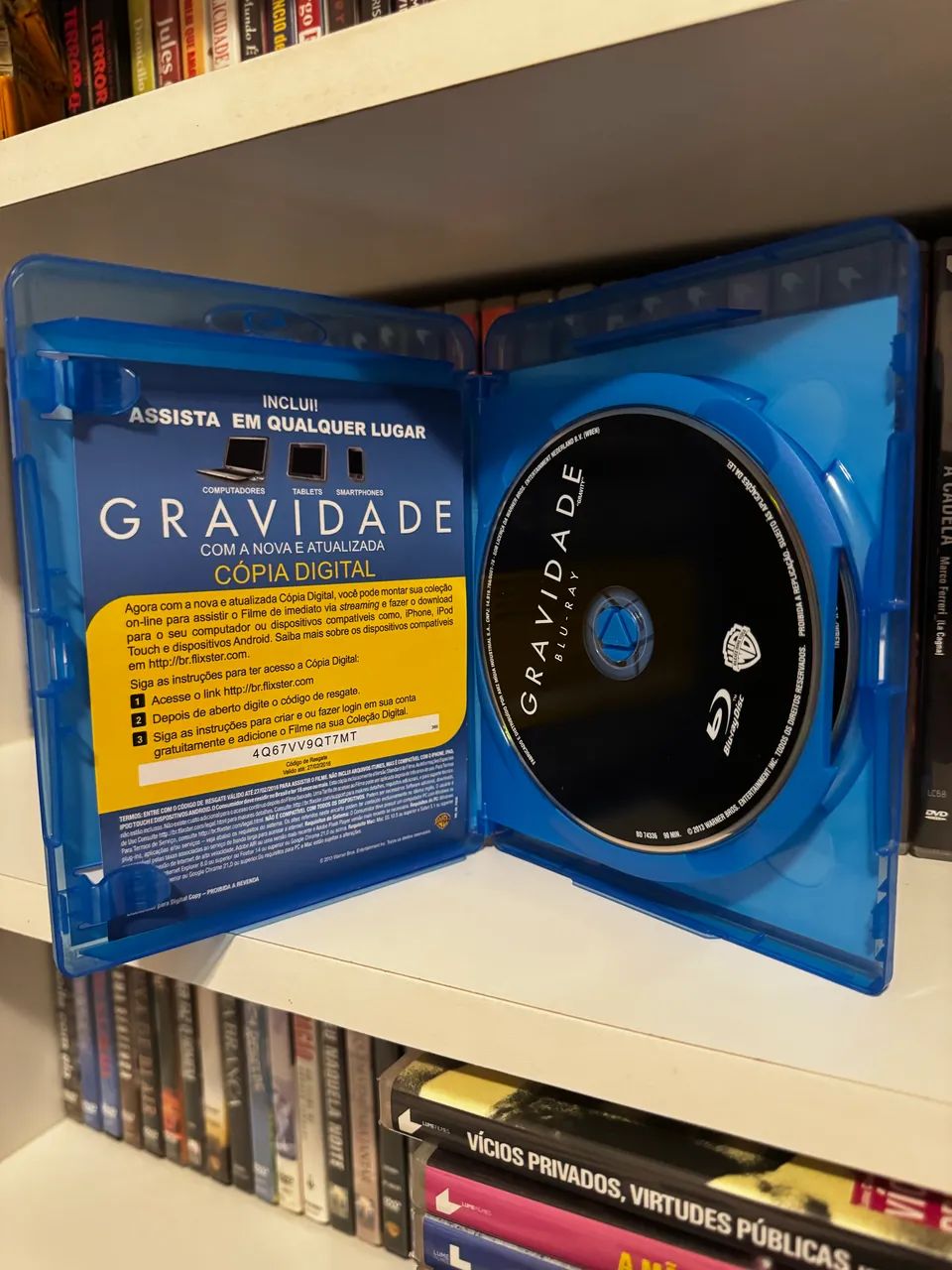 Blu-ray Gravidade 3D - Foto 2
