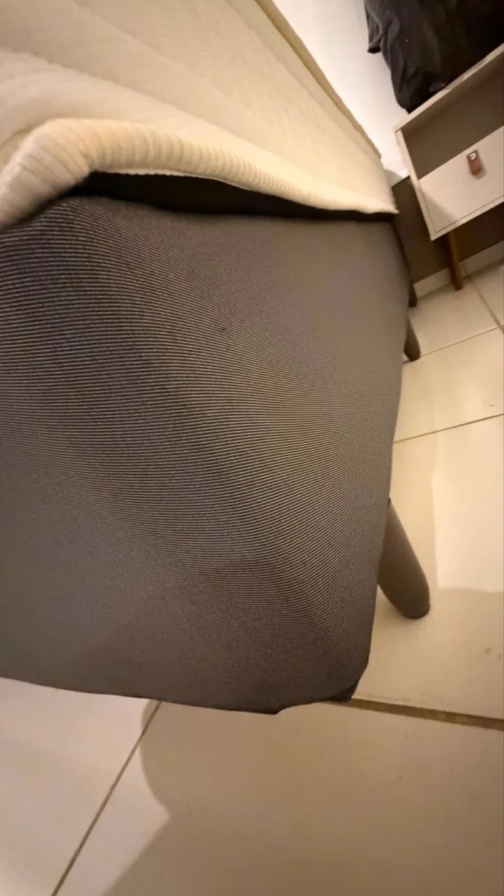 Vendo cama solteirão semi nova com etiqueta  - Foto 3