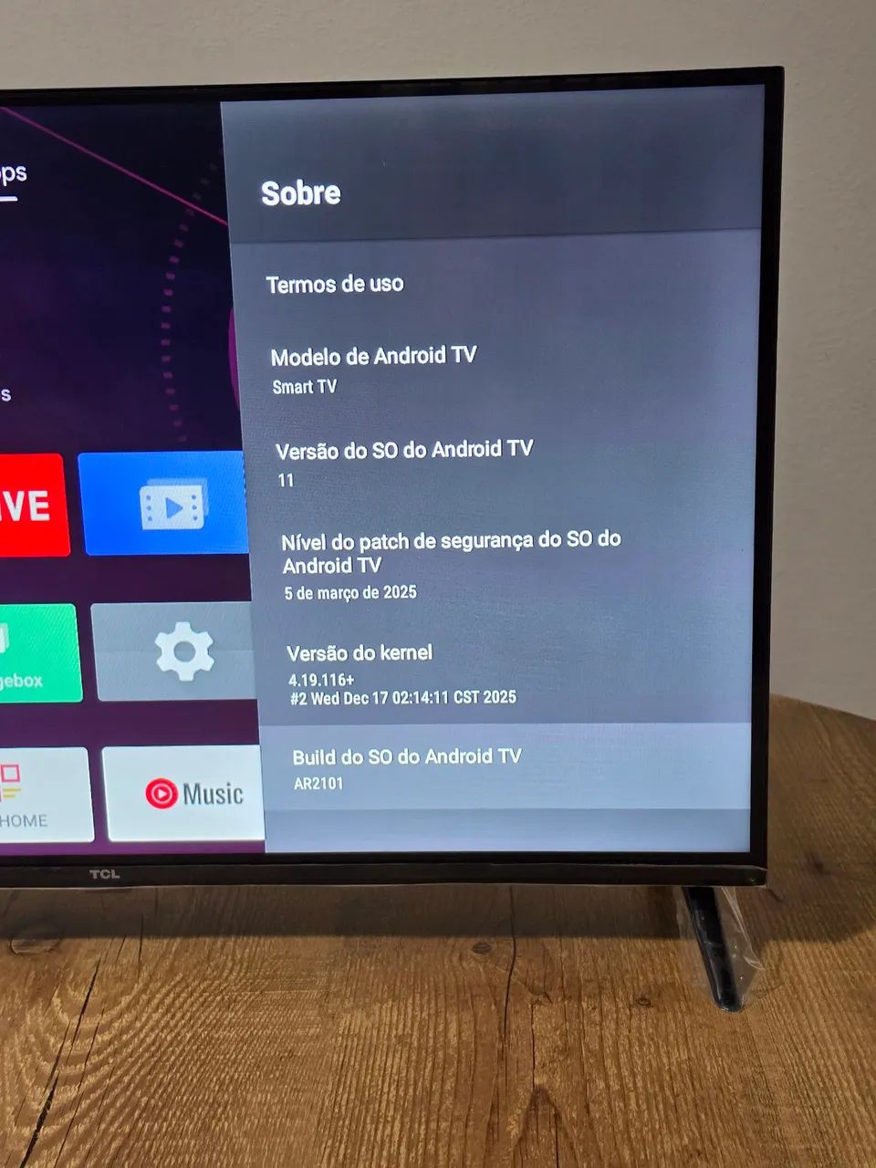 Smart TV TCL 32? Full HD S5400AF Android TV - 100% Funcional - Foto 2