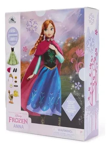 Boneca Anna Frozen que troca de roupa - Foto 2