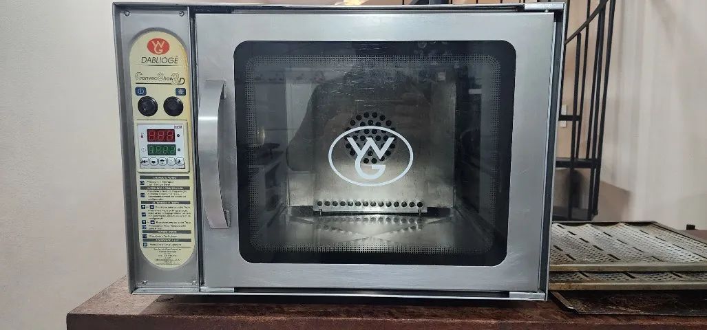 Forno de Convecção Elétrico Industrial Inox WG Dabliogê 4000W