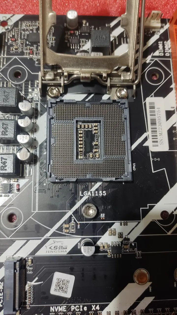 Placa mãe JINGSHA B75 LGA 1155 Ddr3 NOVA. - Foto 2