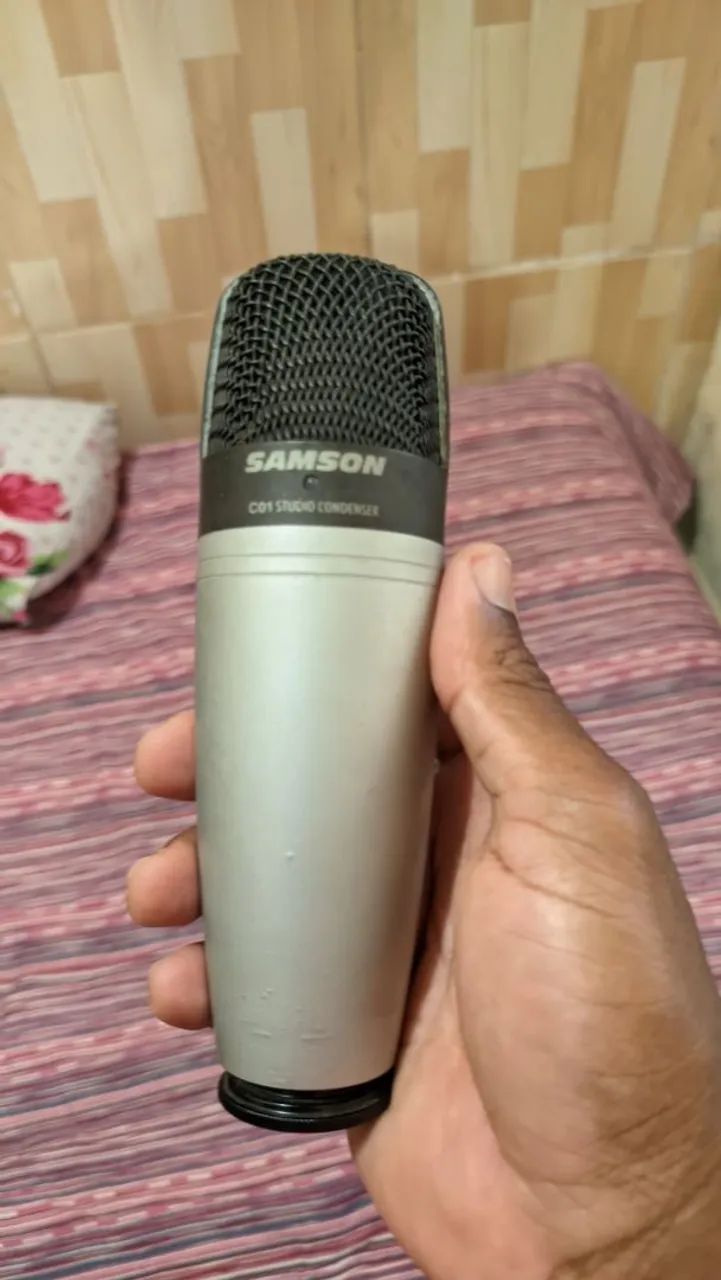 Microfone Condensador Samson C01 - Original - Foto 2