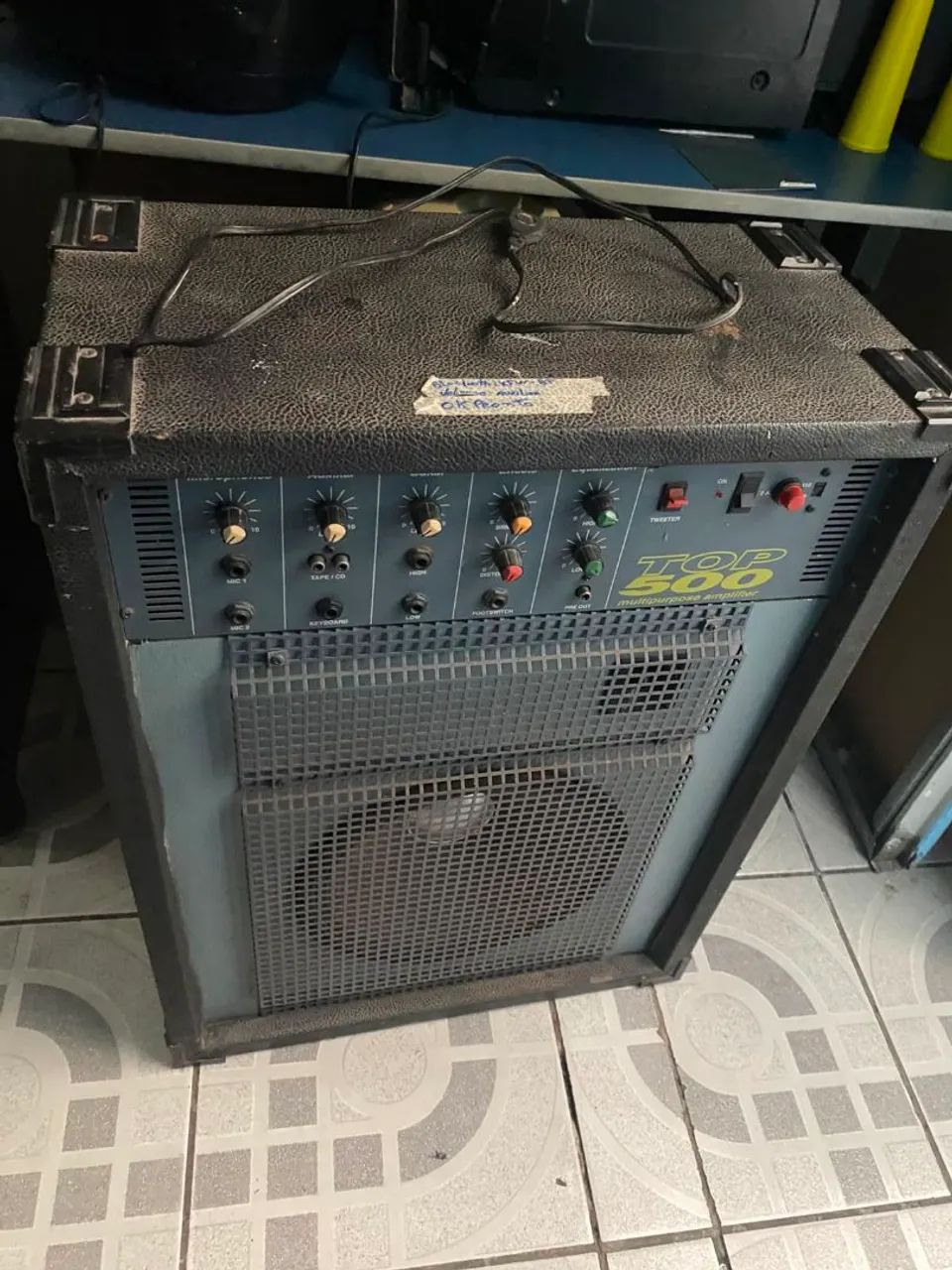 Caixa amplificada top 500 funcionando perfeitamente R$ 1000,00 - Foto 2
