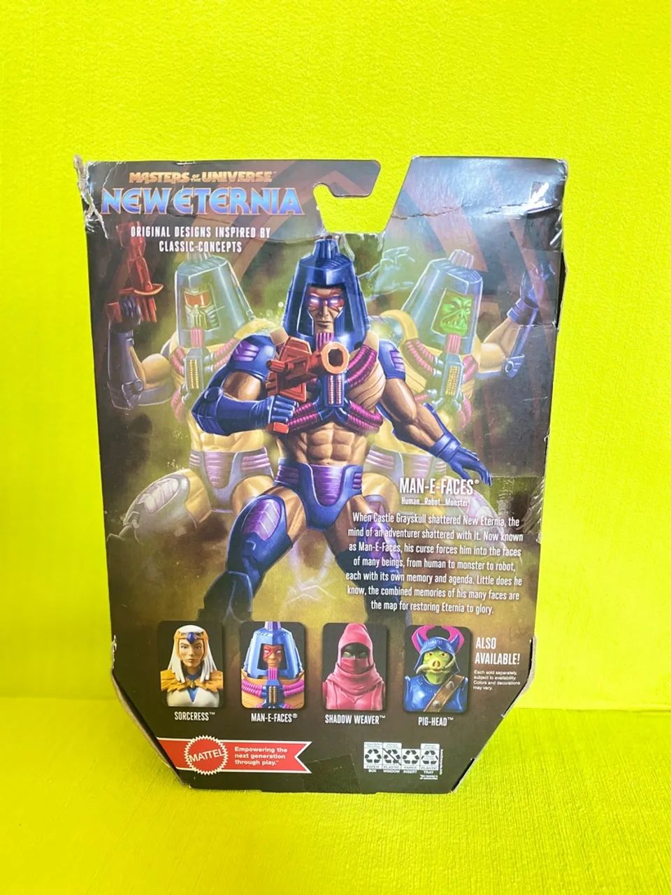 Masterverse Motu Man E Faces Multifaces Hlb45 New Eternia - Foto 3