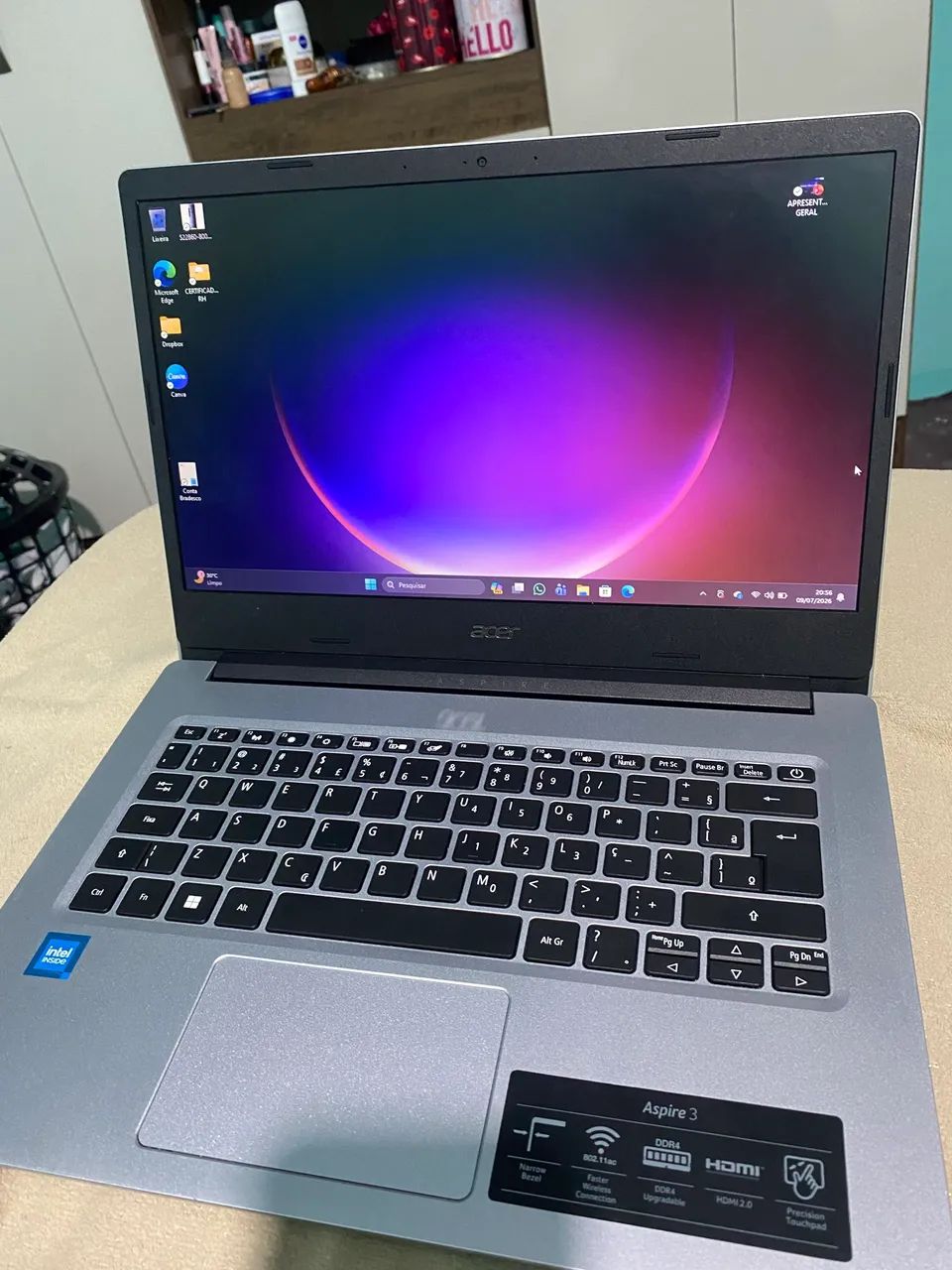 NOTEBOOK ACER 3 ASPIRE 128gb - Foto 2