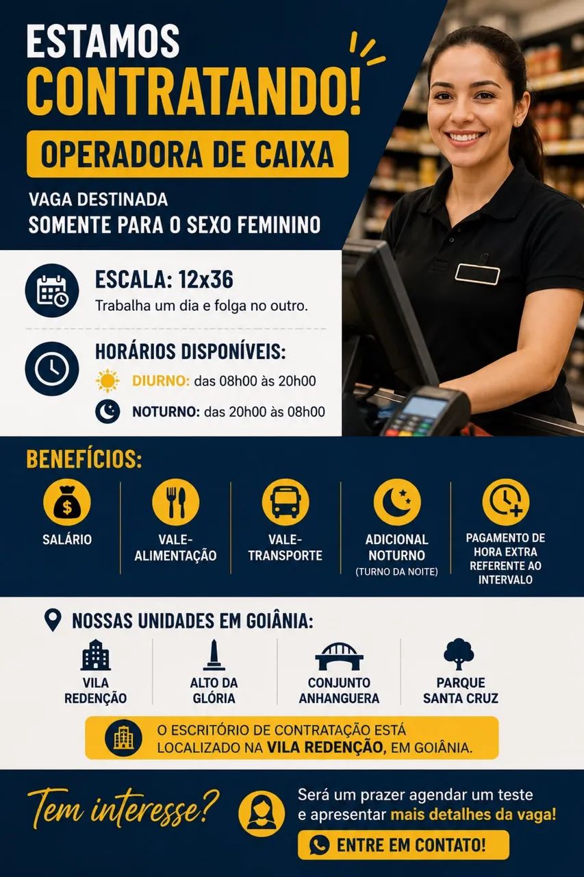 Vaga de emprego 