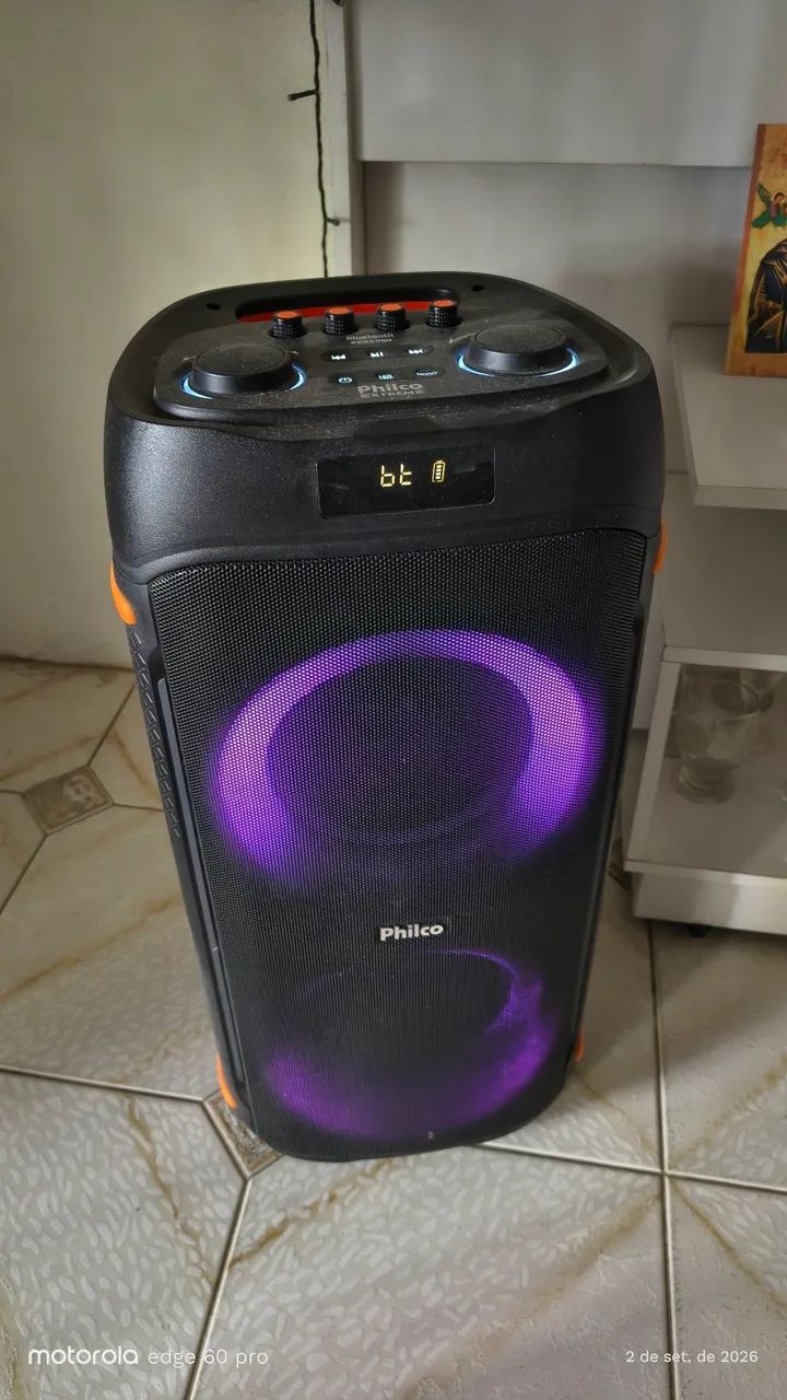 caixa de som Philco 1200w