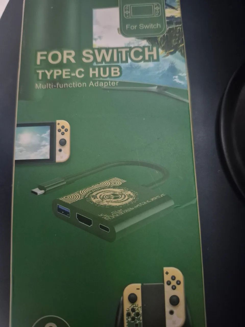 Hub usb c para nintendo switch 